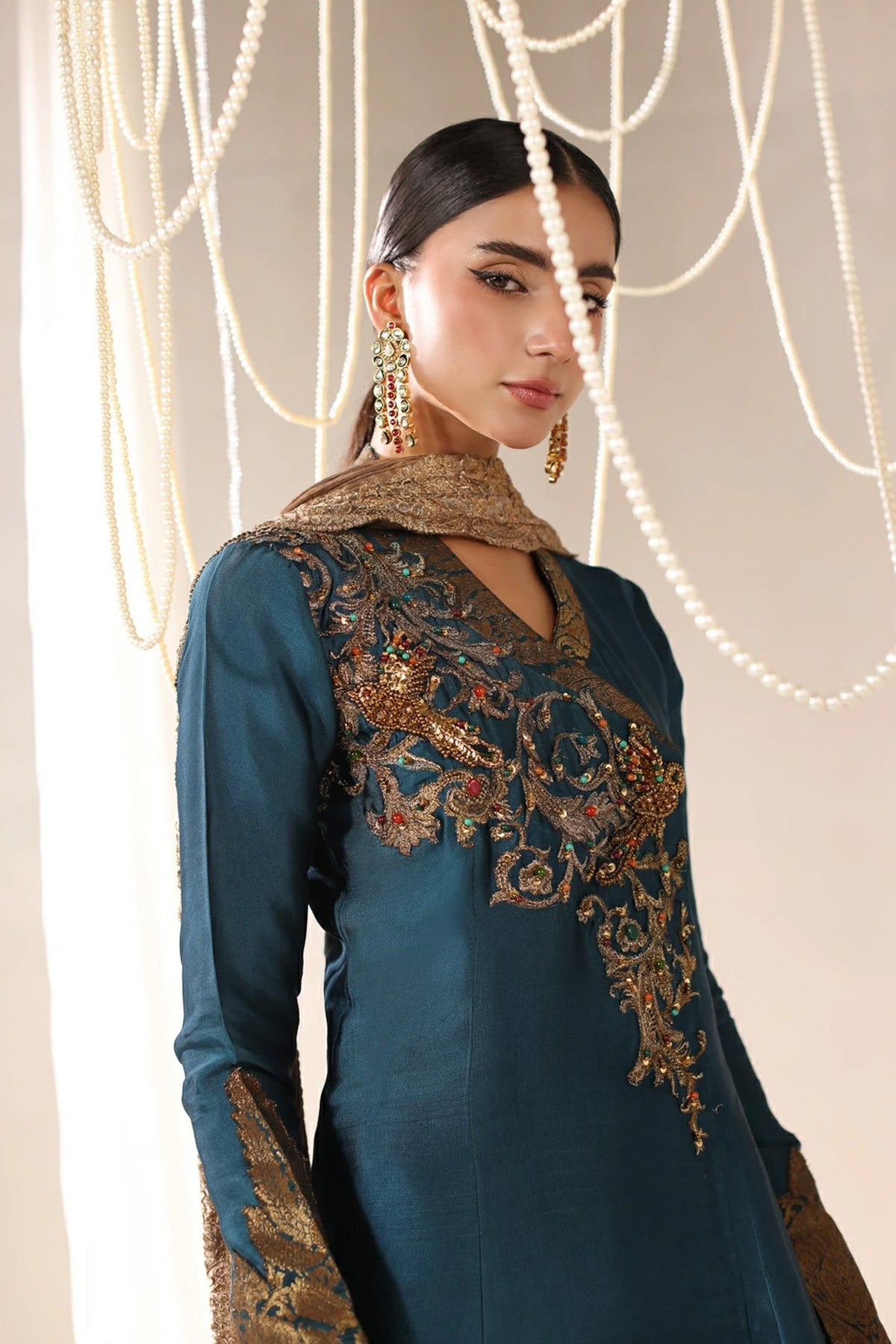 Musferah Saad | Into Twilight | Teal Temptress-6