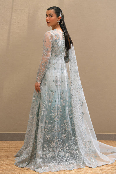 Cross Stitch | Wedding Collection 24 | SAFFRON CHARM -  Cross Stitch Formal - Original Designer Dress - House of Maryam