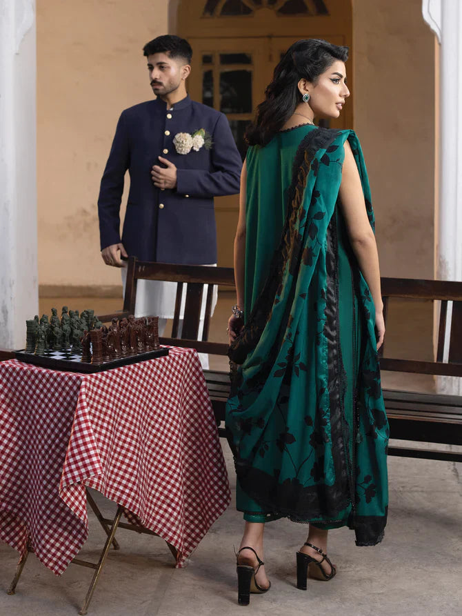 Faiza Faisal | Maya Luxury Lawn | Jaana -  Faiza Faisal Luxury - Original Designer Dress - House of Maryam
