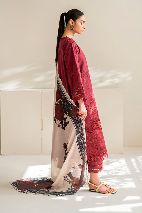 Baroque | Luxury Pret 24 | LAWN UF-676 -  Baroque Luxury - Original Designer Dress - House of Maryam