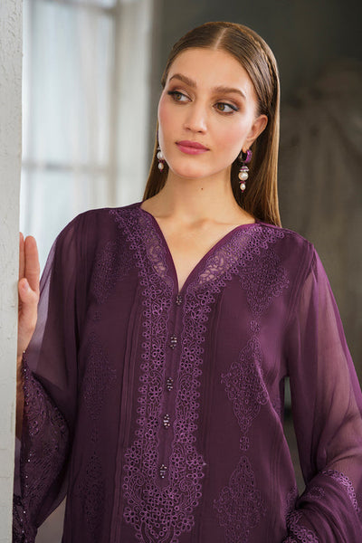 Baroque | Luxury Pret 24 | CHIFFON UF-519 -  Baroque Luxury - Original Designer Dress - House of Maryam