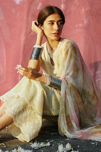 Cross Stitch | Premium Lawn 24 | DUSTY BLOOM -  Cross Stitch Formal - Original Designer Dress - House of Maryam