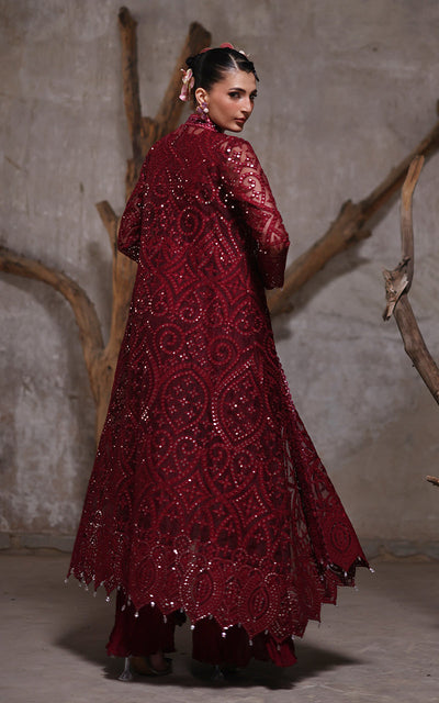 Threads and Motifs | Formal Dresses 25 | Organza Jacket With Crushed Trouser -  Threads and Motifs Ladies Clothes - Original Designer Dress - House of Maryam