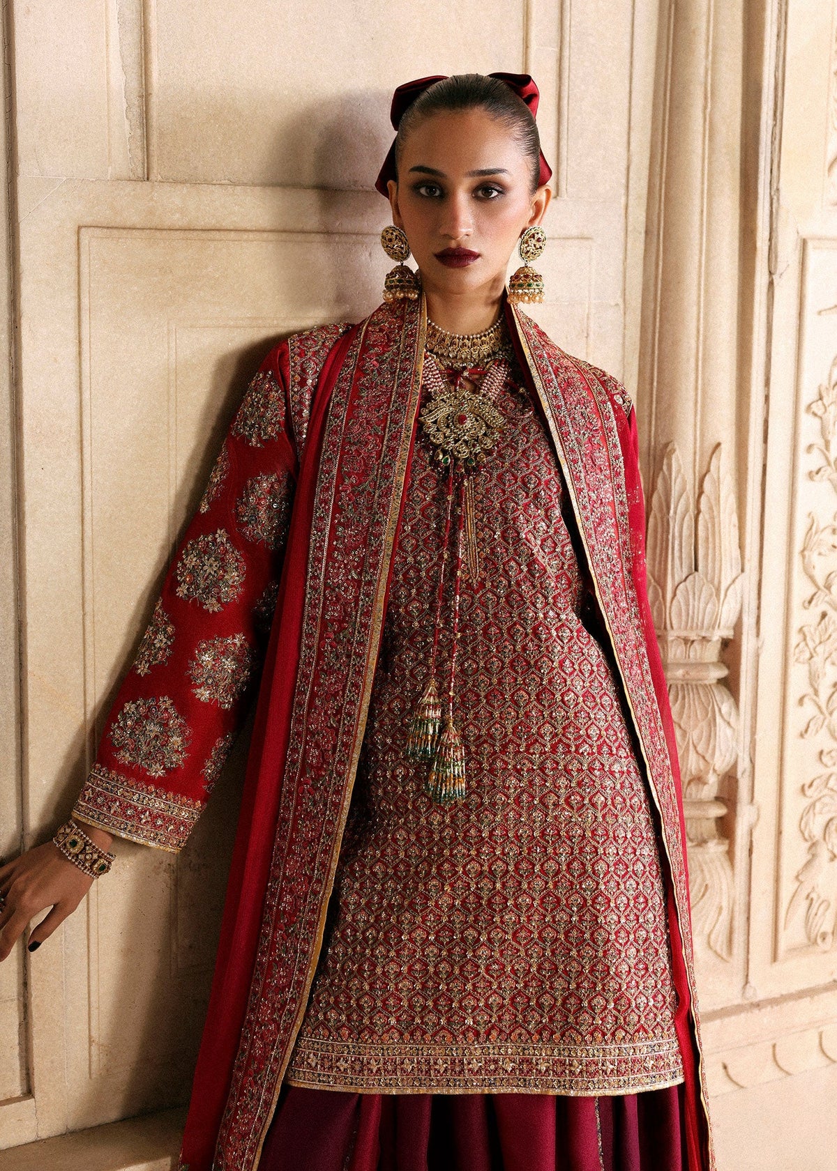 Hussain Rehar | Luxury Pret AW 25 | Crimselle-4