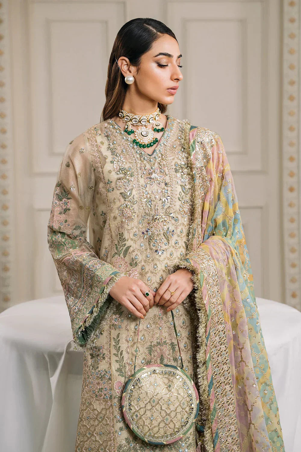 Baroque | Chantelle Embroidered Collection | CH12-04 -  Baroque Bridal - Original Designer Dress - House of Maryam