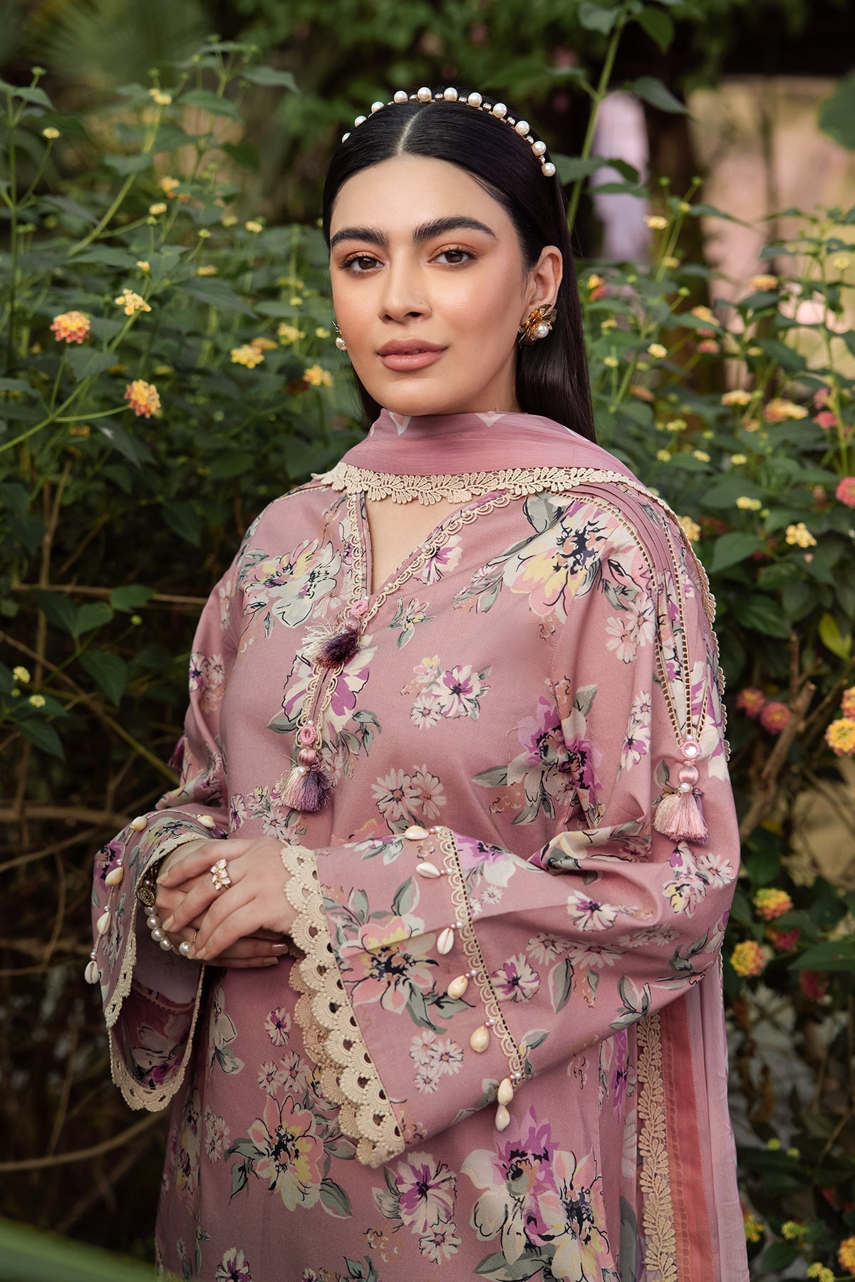 Alizeh | Sheen Lawn Prints 24 | CAMELIA -  Alizeh Casuals - Original Designer Dress - House of Maryam