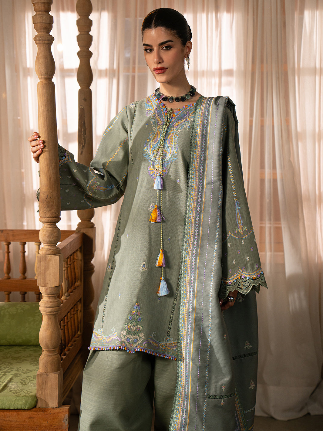 Bin Ilyas | Gulrukh Khaddar 25 | 64-A, image 4