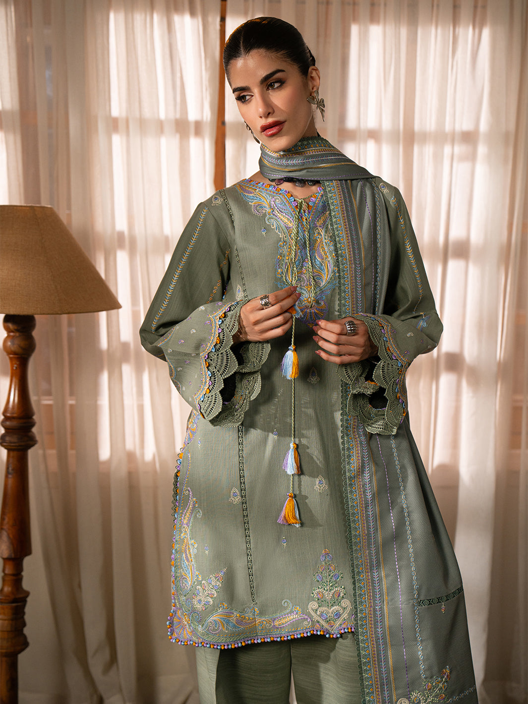 Bin Ilyas | Gulrukh Khaddar 25 | 64-A, image 6