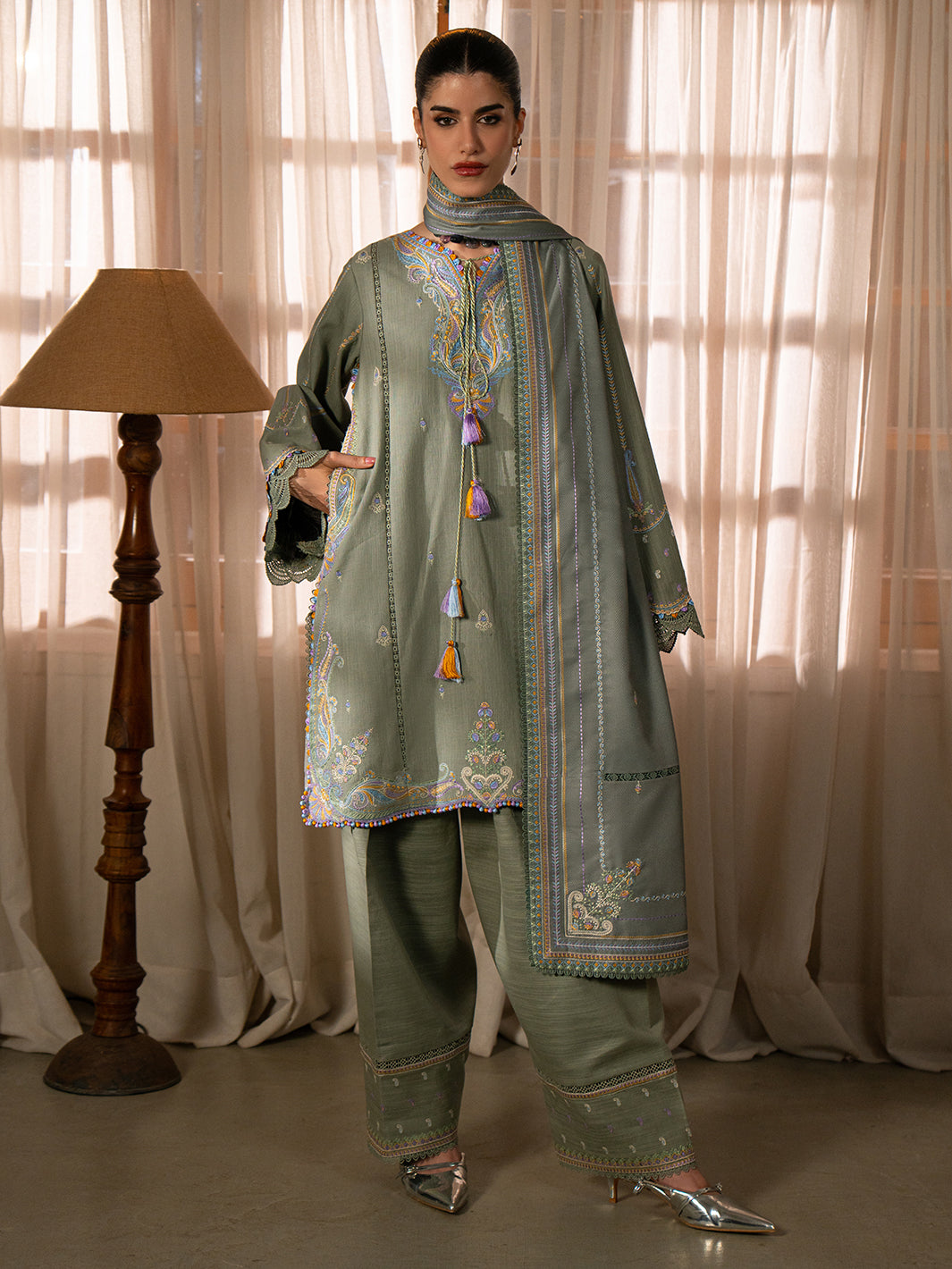 Bin Ilyas | Gulrukh Khaddar 25 | 64-A, image 8