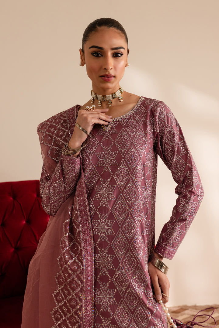Batik | Reception Luxe Edit | Blush Mauve -  Batik Ladies Clothes - Original Designer Dress - House of Maryam