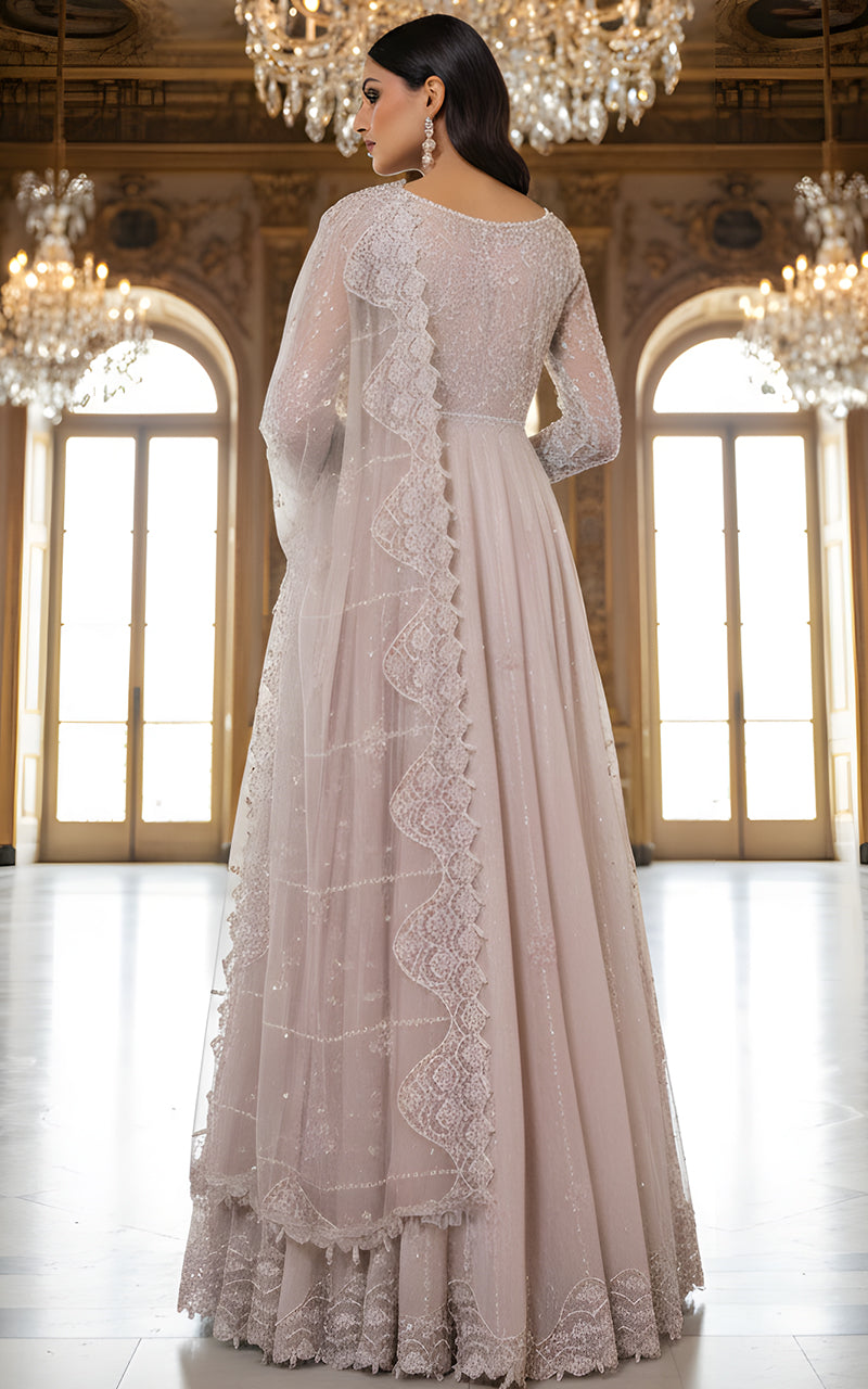 Threads and Motifs | Formal Dresses 25 | Net Embroidered Maxi, image 2