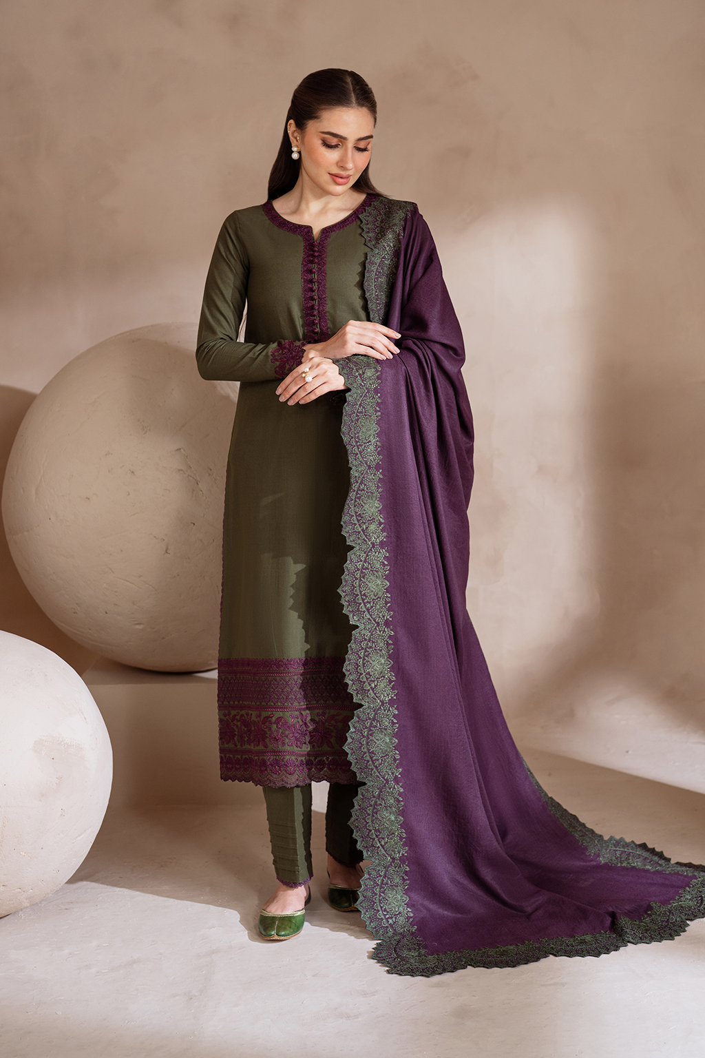 Iznik | Exclusive Winter | UE-373 -  Iznik Ladies Clothes - Original Designer Dress - House of Maryam