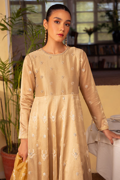 Cross Stitch | Luxury Pret | Amber Aura-2 PC (Shirt & Dupatta)