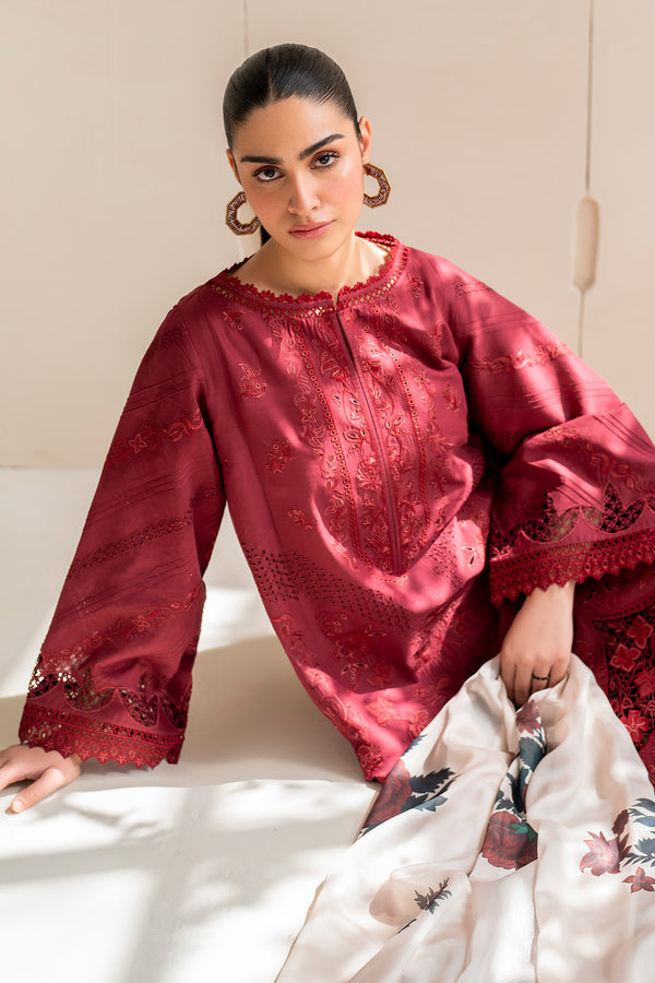 Baroque | Luxury Pret 24 | LAWN UF-676 -  Baroque Luxury - Original Designer Dress - House of Maryam