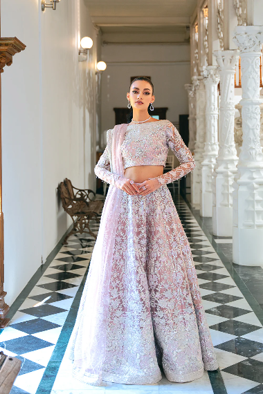 Saira Rizwan | Naqsh Festive | SRN24-03 Francesca by Designer Saira Rizwan - House of Maryam - Pakistani Designer Ethnic Wear in {{ shop.shopifyCountryName }}