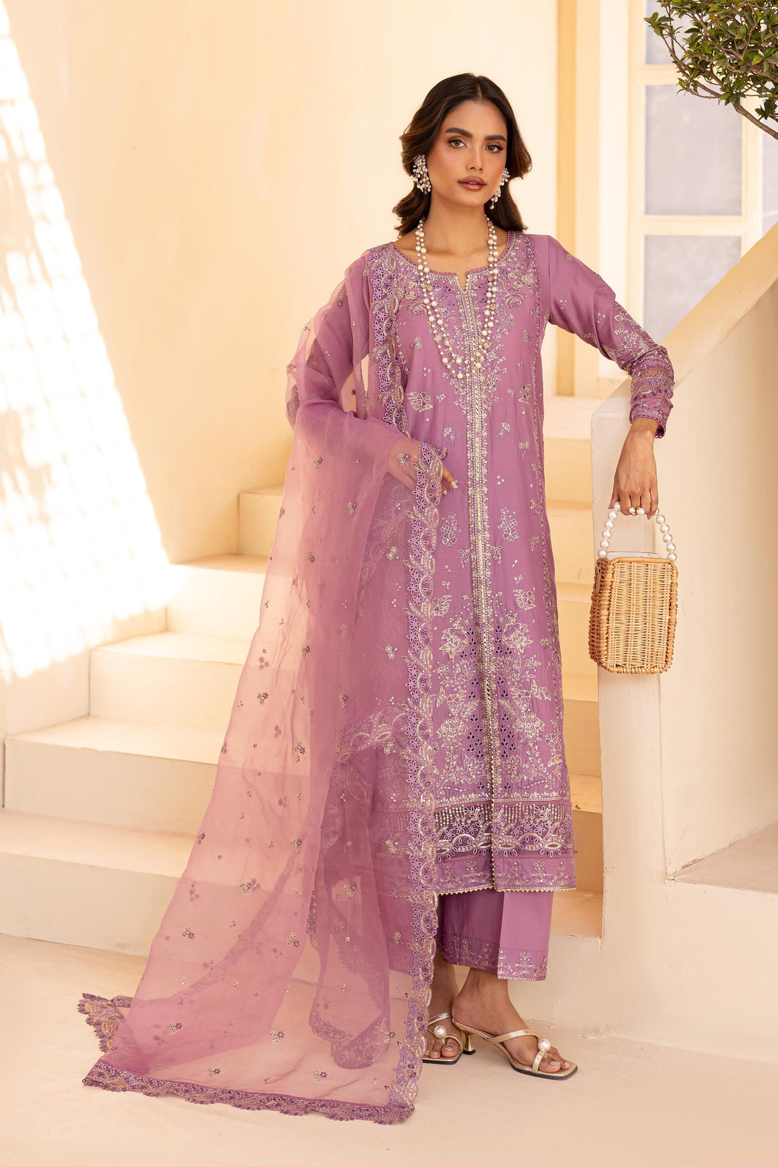 Batik | Cyra Luxury Solids | Tofu -  Batik Ladies Clothes - Original Designer Dress - House of Maryam