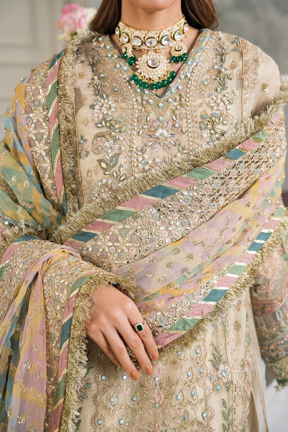 Baroque | Chantelle Embroidered Collection | CH12-04 -  Baroque Bridal - Original Designer Dress - House of Maryam