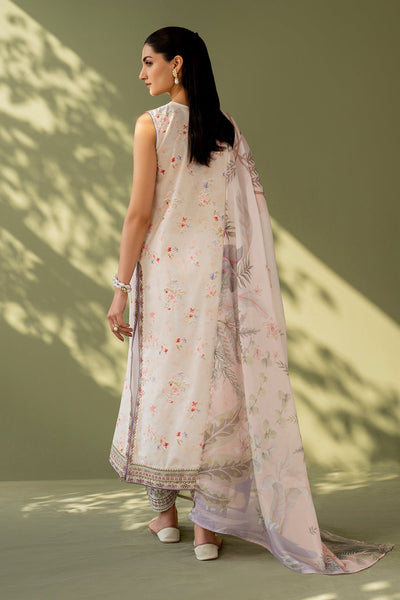 Baroque | Eid Printique | EMBROIDERED PRINTED LAWN UF-4169 -  Baroque Ladies Clothes - Original Designer Dress - House of Maryam