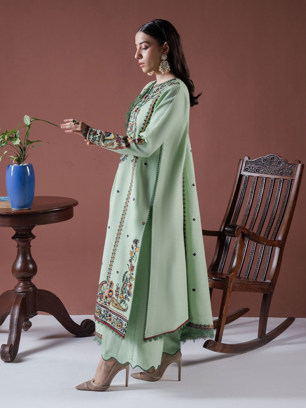 Faiza Faisal | Winter Edit 2024 | DEFNE -  Faiza Faisal Ladies Clothes - Original Designer Dress - House of Maryam