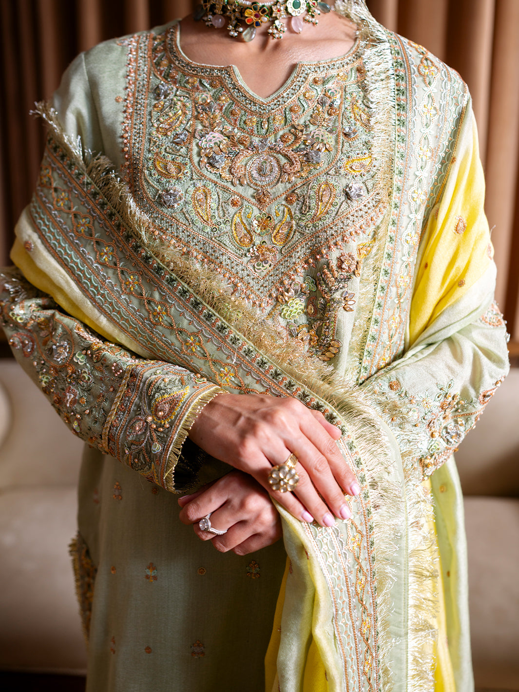 Faiza Faisal | Rema Wedding Formals 24 | Sehr -  Faiza Faisal Ladies Clothes - Original Designer Dress - House of Maryam