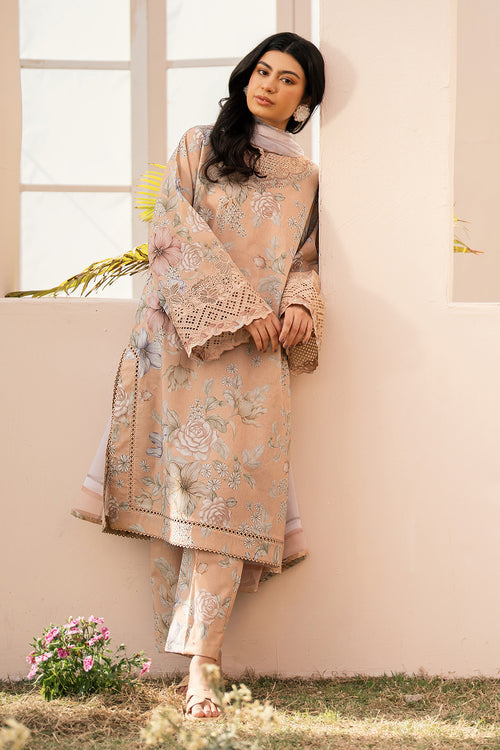 Baroque | Luxury Pret 24 | LAWN UF-597 by Designer Baroque - House of Maryam - Pakistani Designer Ethnic Wear in {{ shop.shopifyCountryName }}