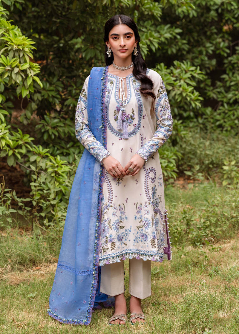 Sadaf Fawad Khan | Lawn 24 | Dalia (B) by Designer Sadaf Fawad Khan - House of Maryam - Pakistani Designer Ethnic Wear in {{ shop.shopifyCountryName }}