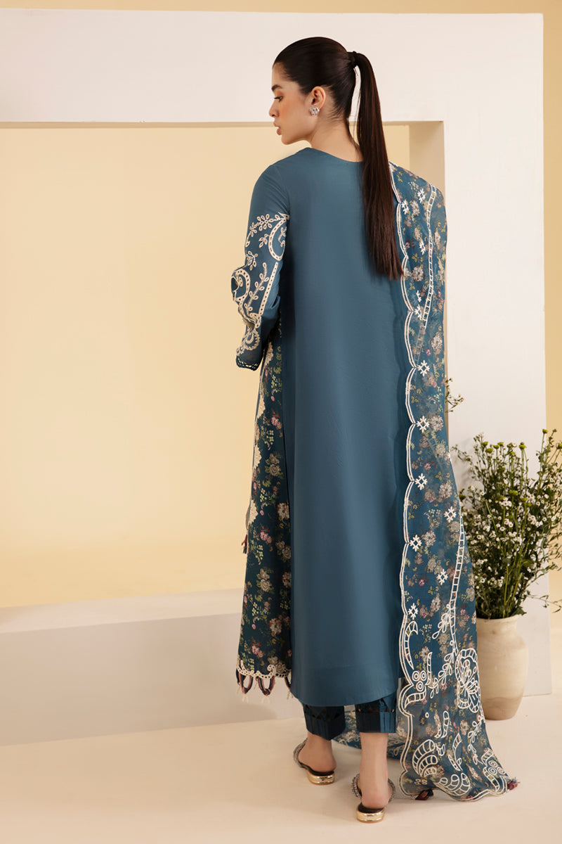 Qalamkar | Qlinekari Luxury Lawn | SQ-05 ELA by Designer Qalamkar - House of Maryam - Pakistani Designer Ethnic Wear in {{ shop.shopifyCountryName }}