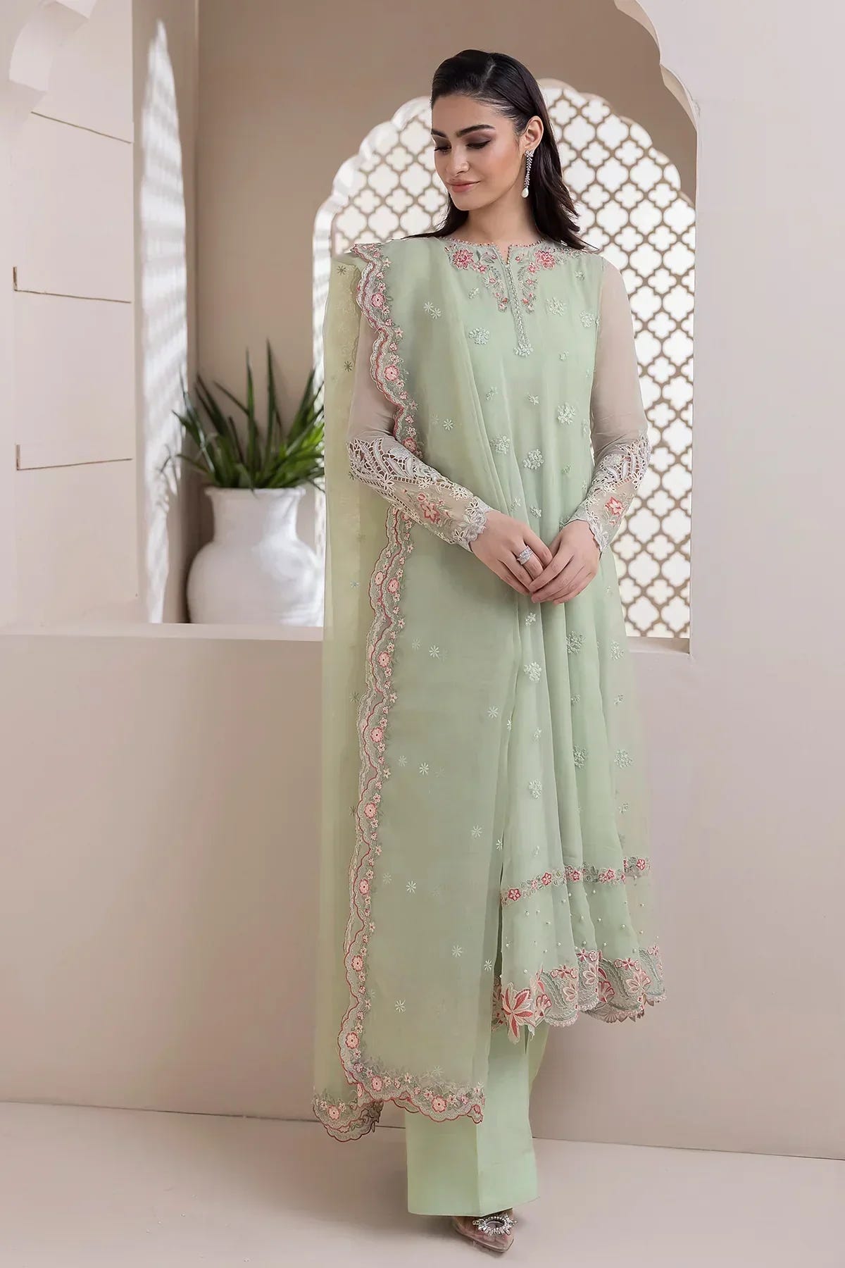 Baroque | Formals Collection | UF-418 -  Baroque Formal - Original Designer Dress - House of Maryam