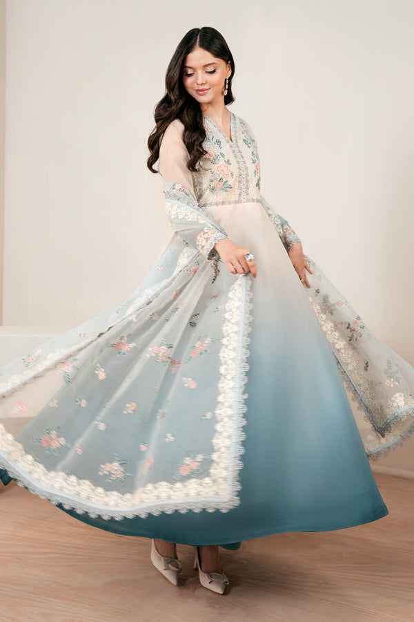 Baroque | Luxury Pret 25 | EMBROIDERED CHIFFON PR-1056, image 4