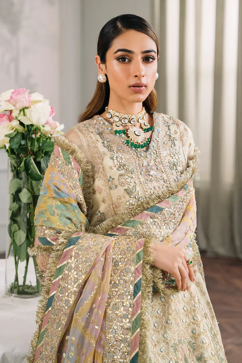 Baroque | Chantelle Embroidered Collection | CH12-04 -  Baroque Bridal - Original Designer Dress - House of Maryam