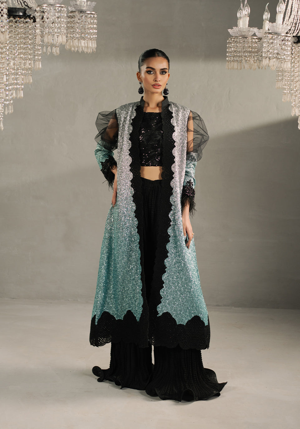 Zarqash | Silk Edit | ZQS 020 MEIRA -  Zarqash Ladies Clothes - Original Designer Dress - House of Maryam