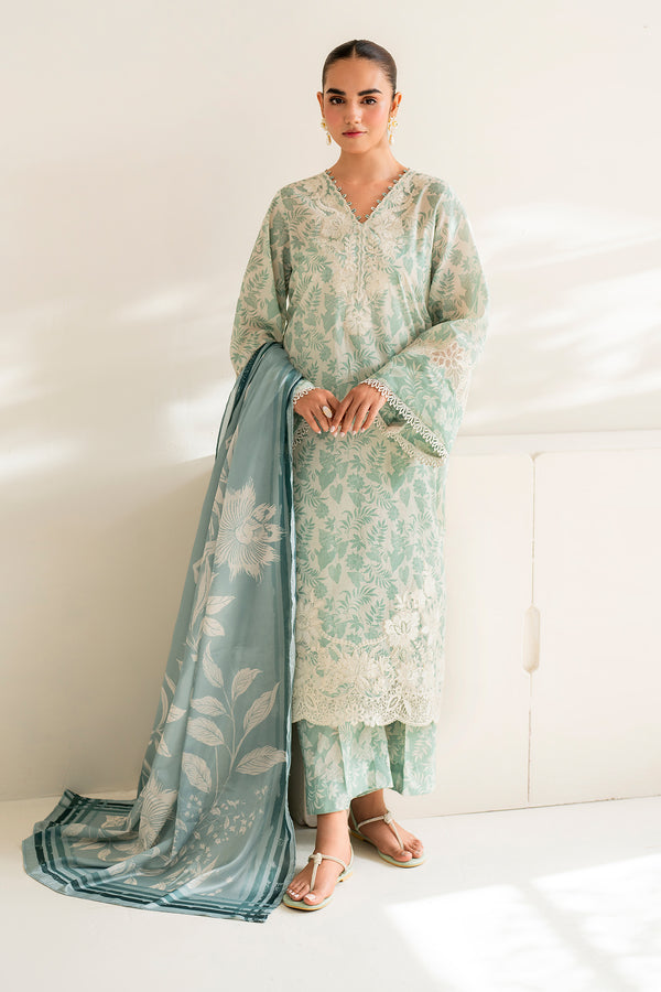 Baroque | Luxury Pret 24 | LAWN UF-677 -  Baroque Luxury - Original Designer Dress - House of Maryam