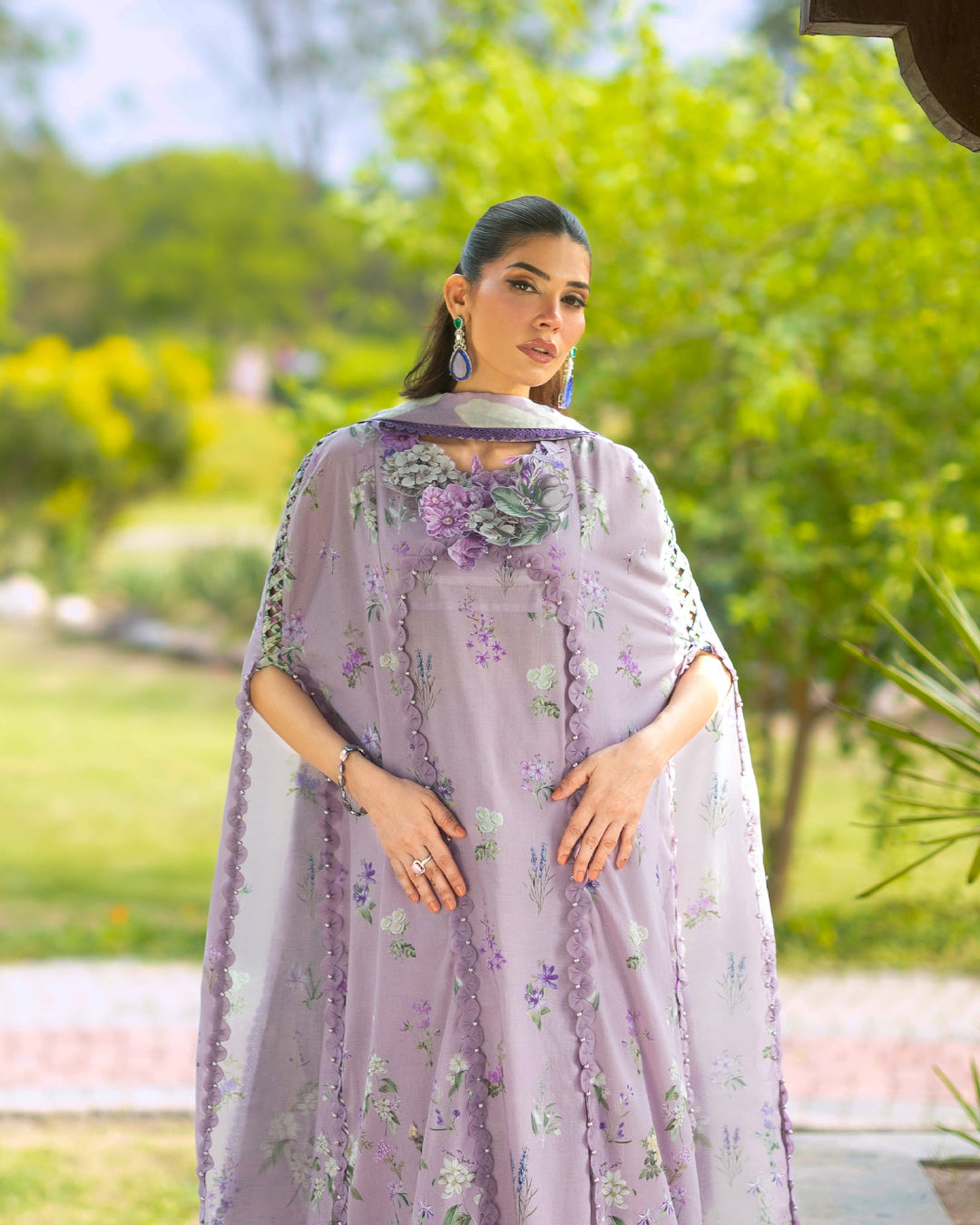 Elaf Premium | Bridgerton Prints 26 | EPB-6A LILAC GARDEN, image 3