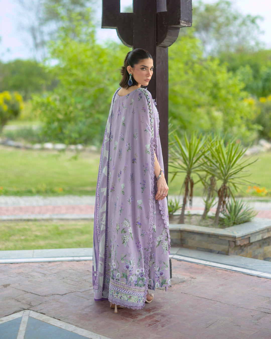 Elaf Premium | Bridgerton Prints 26 | EPB-6A LILAC GARDEN, image 2