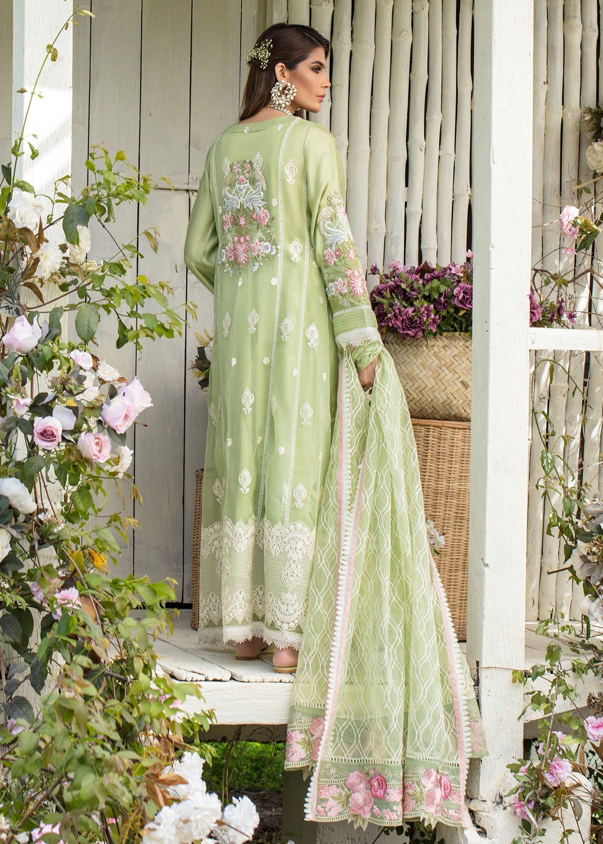Saira Shakira | Luxury Pret | Mint Delight -  Saira Shakira Ladies Clothes - Original Designer Dress - House of Maryam