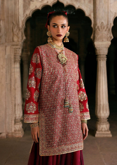 Hussain Rehar | Luxury Pret AW 25 | Crimselle