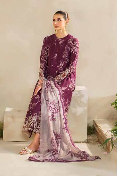 Iznik | Festive lawn 24 | SFL-04 -  Iznik Luxury - Original Designer Dress - House of Maryam