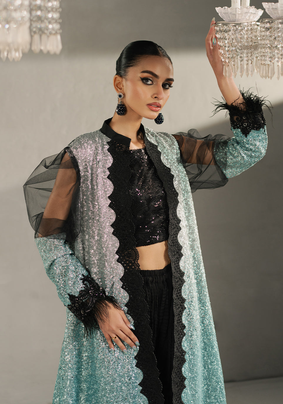 Zarqash | Silk Edit | ZQS 020 MEIRA -  Zarqash Ladies Clothes - Original Designer Dress - House of Maryam