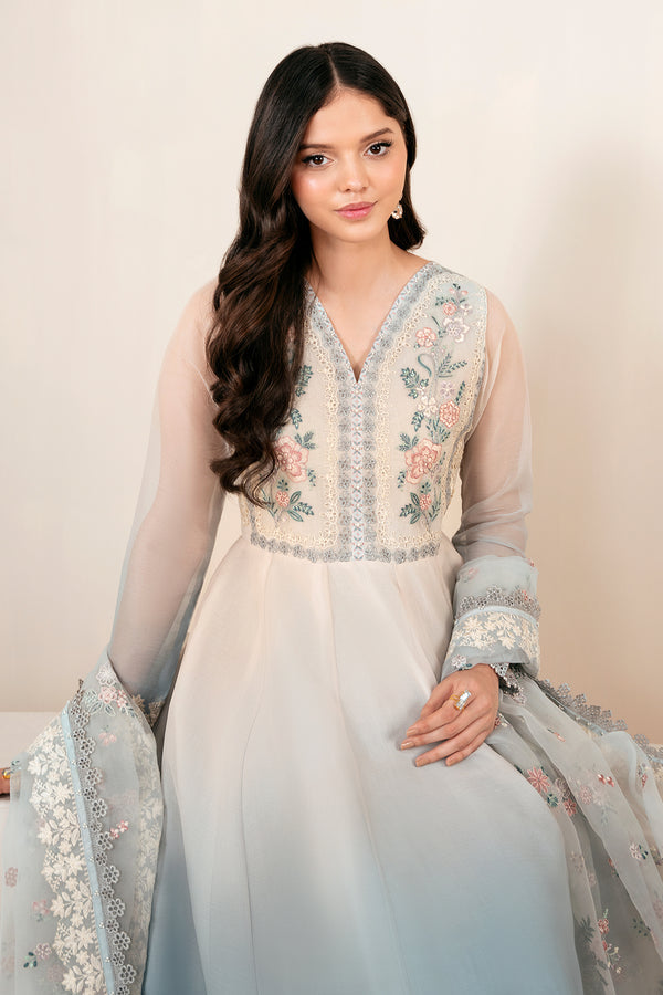 Baroque | Luxury Pret 25 | EMBROIDERED CHIFFON PR-1056, image 3
