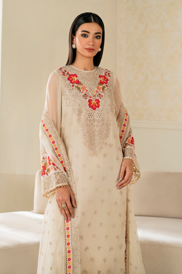 Baroque | Luxury Pret 25 | EMBROIDERED CHIFFON PR-1145, image 4