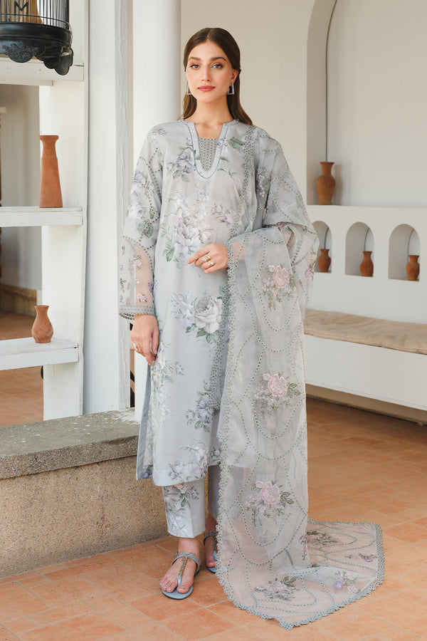 Baroque | Luxury Pret 24 | LAWN UF-651 -  Baroque Luxury - Original Designer Dress - House of Maryam