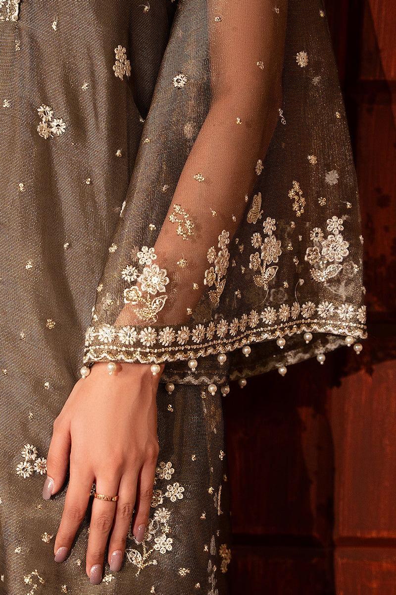 Cross Stitch | Luxury Pret | Sunset Shimmer-2 PC( Shirt & Dupatta)