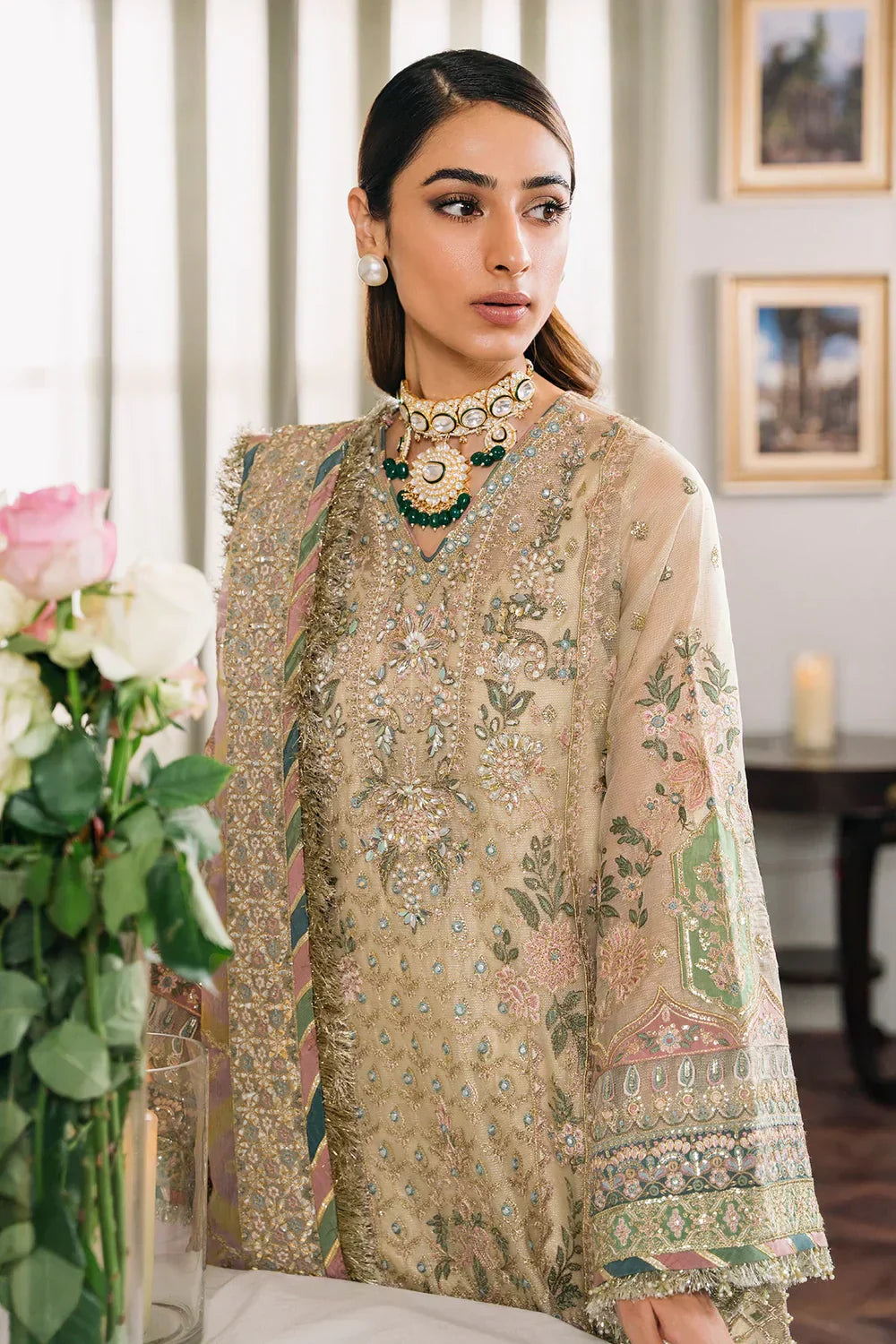 Baroque | Chantelle Embroidered Collection | CH12-04 -  Baroque Bridal - Original Designer Dress - House of Maryam