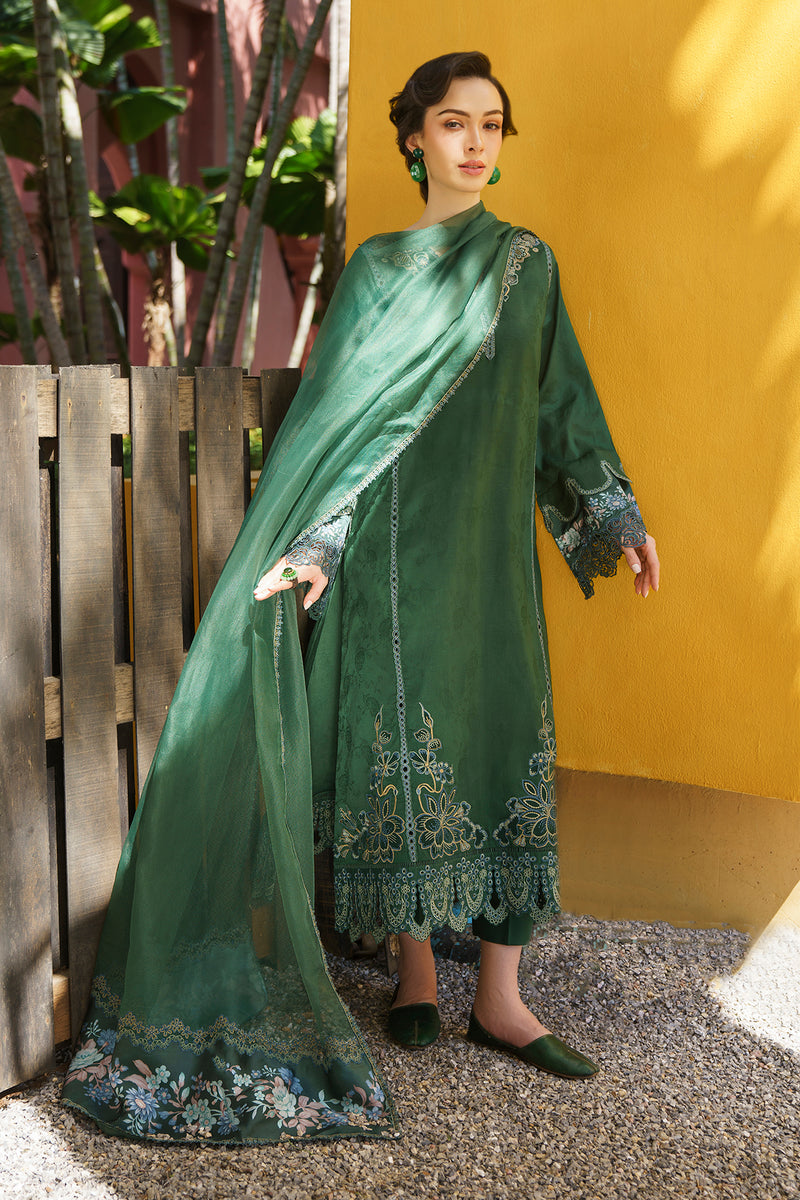 Baroque | Luxury Pret 24 | JACQUARD LAWN UF-572 -  Baroque Luxury - Original Designer Dress - House of Maryam