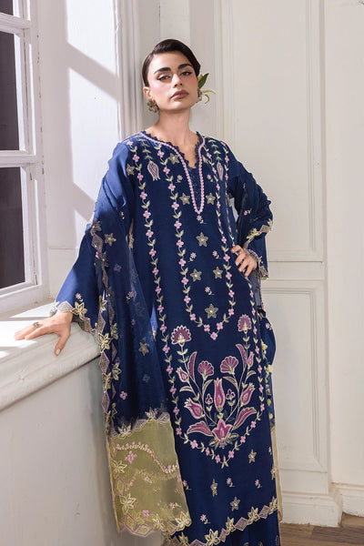 Rangrasiya | Lumeire Silk |Azul