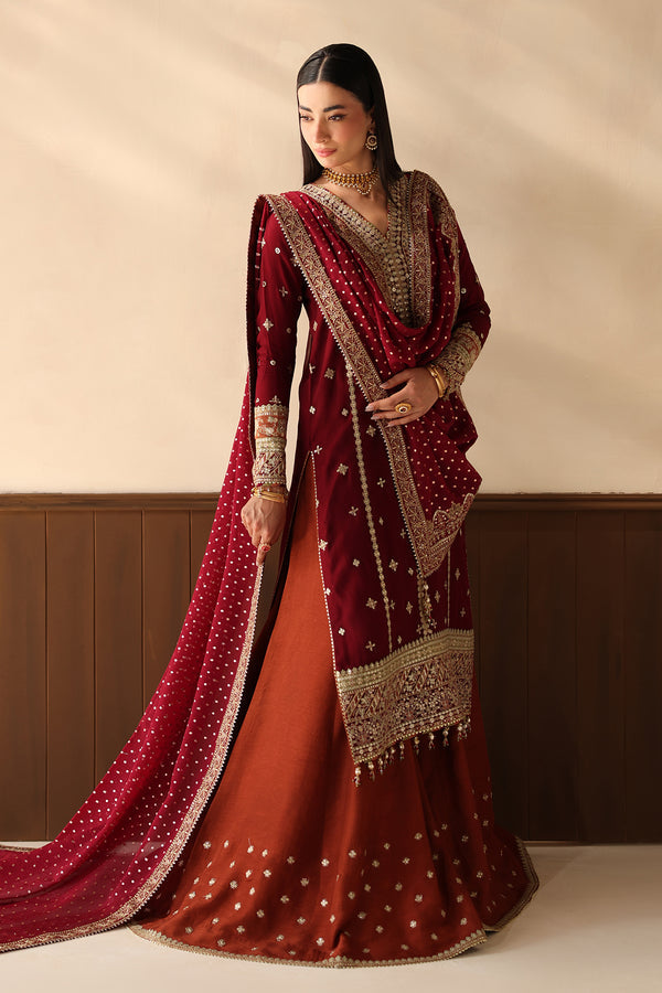 Baroque | Formals Collection | EMBROIDERED CHIFFON UF-4486, image 4