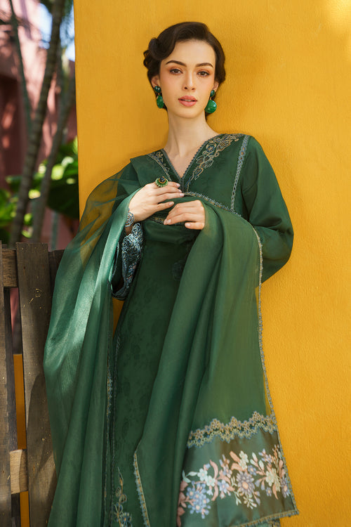 Baroque | Luxury Pret 24 | JACQUARD LAWN UF-572 -  Baroque Luxury - Original Designer Dress - House of Maryam