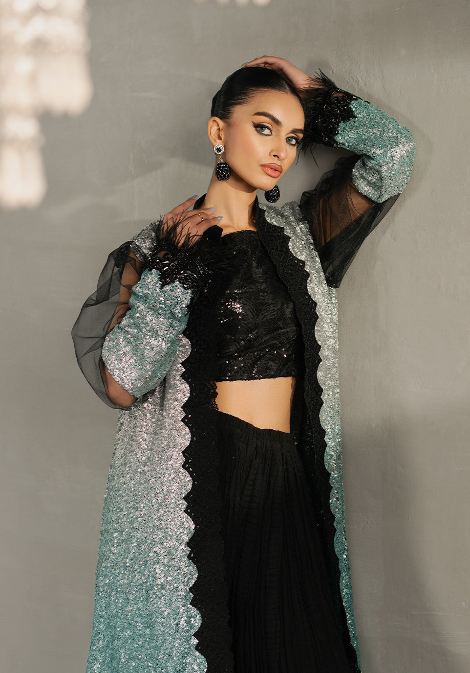 Zarqash | Silk Edit | ZQS 020 MEIRA -  Zarqash Ladies Clothes - Original Designer Dress - House of Maryam
