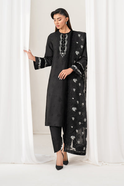 Baroque | Formals Collection | EMBROIDERED RAW SILK UF-4137