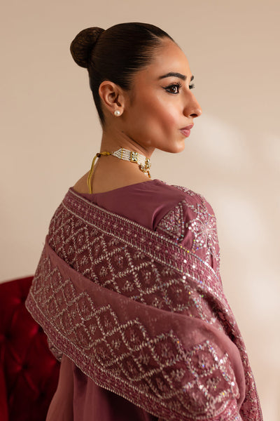 Batik | Reception Luxe Edit | Blush Mauve -  Batik Ladies Clothes - Original Designer Dress - House of Maryam